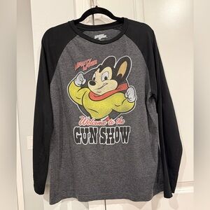 Kids Raglan Shirt - Black and Gray